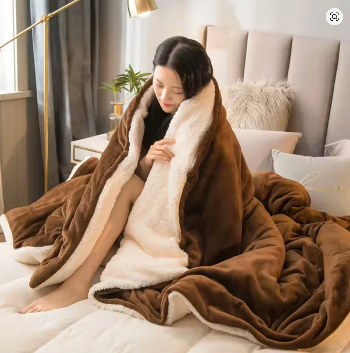 La Couverture Flanelle & Sherpa