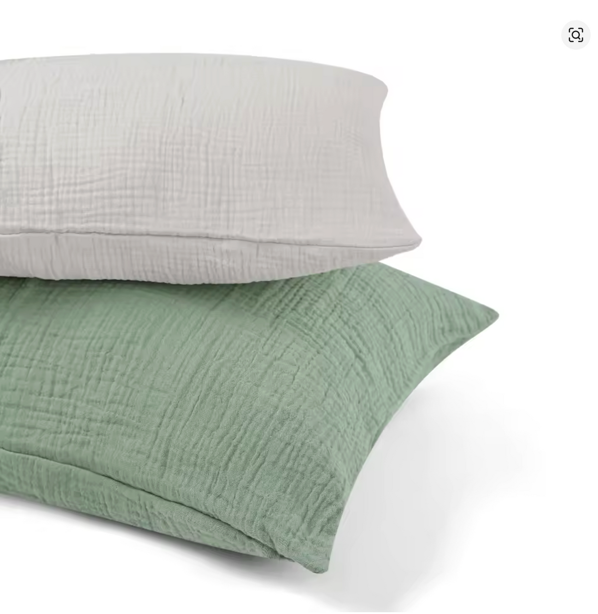 La Housse de Coussin Mousseline